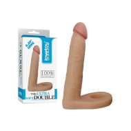 Lovetoy The Ultra Soft Double 6.25 Çift Penetrasyon Penis Kılıfı ve Anal Uyarıcı