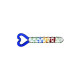 Magicnitz Rainbow Raindrop Textured Borosilikat Cam Dildo