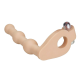 Lovetoy The Ultra Soft Bead 15 cm 10 Modlu Titreşimli Penis Halkası