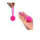 Even Bolas Silicona Tekli Silikon Kegel Egzersiz Topu - Pembe