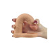 Lovetoy The Ultra Soft Double 6.25 Çift Penetrasyon Penis Kılıfı ve Anal Uyarıcı