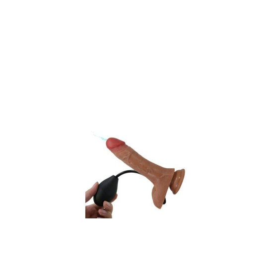 Pretty Love Oher 20 cm Titreşimli ve Sıvı Püskürtmeli Strap-On Dildo Seti