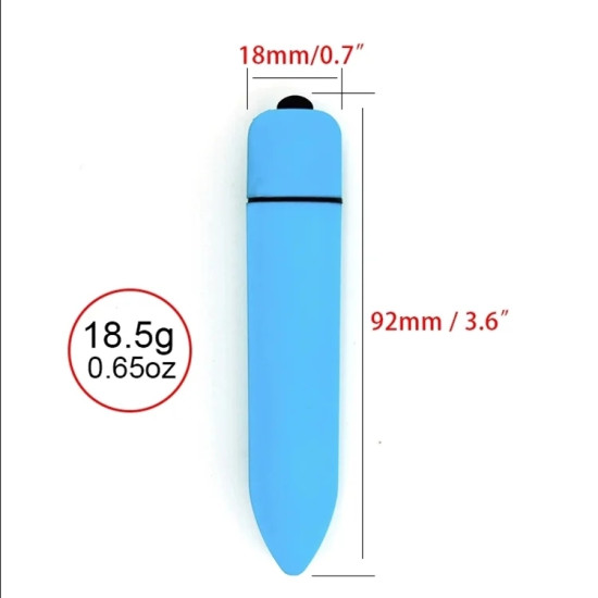 10 Modlu Mini Bullet Vibratör Klitoral ve G Noktası Uyarıcı