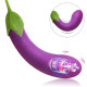 Wistone Aeggplant 10 Modlu Patlıcan Tasarımlı Titreşimli Dildo 21 cm
