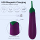 Wistone Aeggplant 10 Modlu Patlıcan Tasarımlı Titreşimli Dildo 21 cm