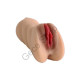 Full Realistik Et Dokusunda Üç İşlevli Masturbator  – Vajina, Ağız ve Anal