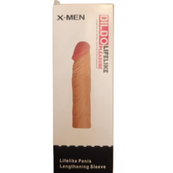 4cm Dolgulu Damarlı Elastik Penis Kılıfı