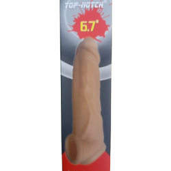Kampanyalı 4 CM uzatmalı dolgulu elastik penis kılıfı