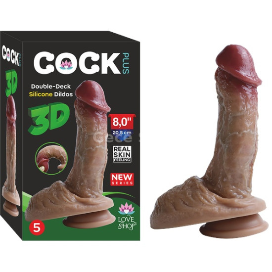 Cock Plus Gerçekçi Dokuya Sahip Realistik Penis – Doğal Hissiyat ve Etkileyici Performans