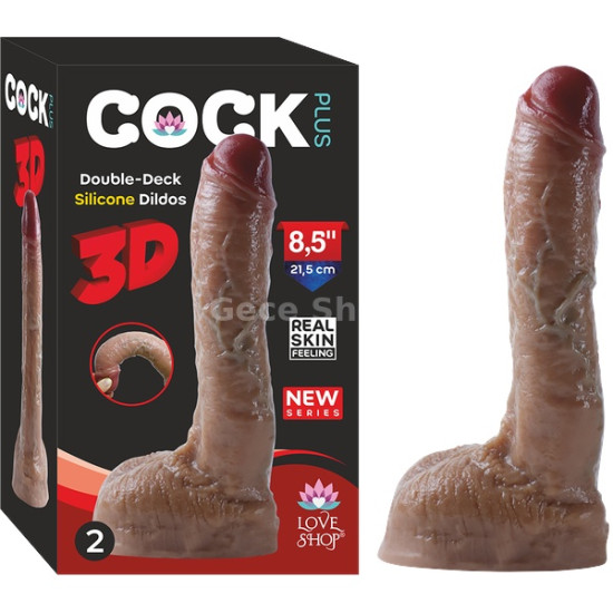 Cock Plus Ultra Realistik Penis – Damarlı Yapı, Güçlü Gövde ve Soft Doku