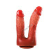 Tilki Çift Başlı Realistik Dildo 21.5 cm – 19 cm