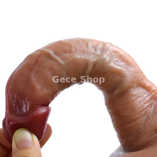Cock Plus Titreşim Destekli Realistik Penis – Esnek Gövde ve Doğal Hissiyat