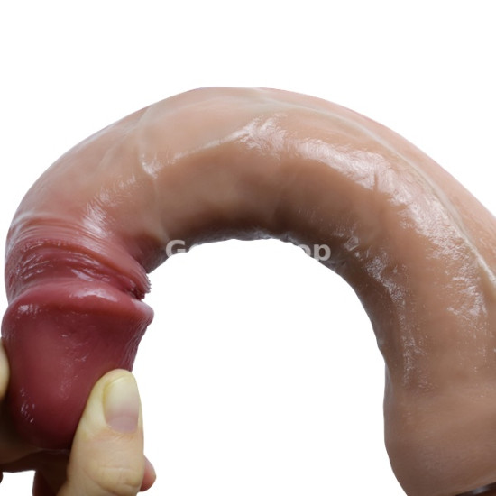 Cock Plus 21 cm Gerçekçi Özel Doku Penis – Damarlı Yapı ve Güçlü Vantuz Özelliği