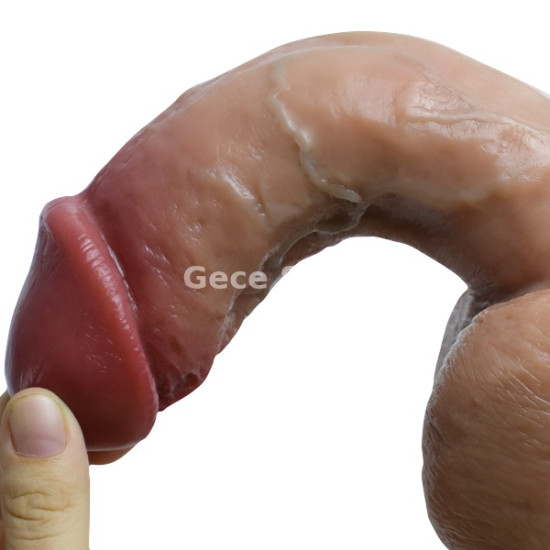 Cock Plus 21 cm Gerçekçi Penis – Damarlı Yapı ve Güçlü Vantuz Özelliği