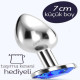 Small Küçük Boy Taşlı 7 Cm Anal Plug