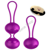 FoxShow M3 Benwa Titreşimli Kumandalı Kegel Egzersiz Topları | Şarjlı, Su Geçirmez ve 10 Modlu