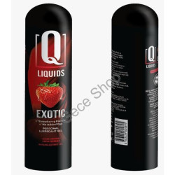 Q Liquids Exotic Strawberry – Çilek Aromalı Su Bazlı Kayganlaştırıcı Jel 125 ML