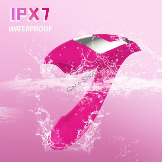 12 Modlu Klitoris Emiş ve Ttireşim Özellikli Soft Vibratör