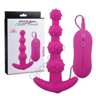 10 Mode Max Pleasure Anal Beads Farklı Titreşim Modu  Silikon Yumuşak Anal Zevk Topu