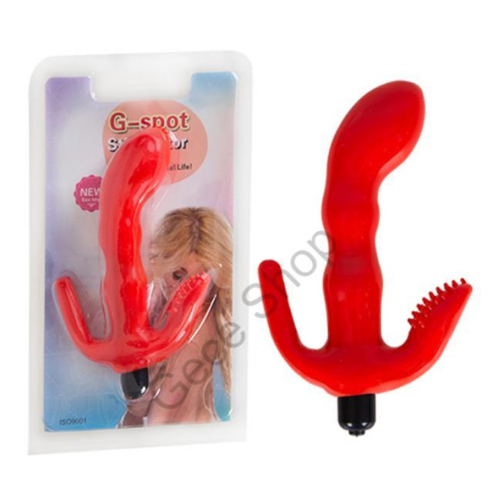 Aurodinamic Yapıda Ten Hassasiyetinde Silikon Gövde Güçlü G Nokta ve Klitoris Uyaran 14 Cm Boyunda Su Geçirmez Anal Plug Vibratör G-SPOT STİMÜLATOR TEN RENGİ