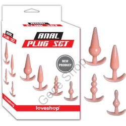 Farklı Ebatlarda ve Farklı Modellerde Anal Tıkaç Seti Silikon Gövde Fantazi Anal Plug Seti MAGİC BEADS