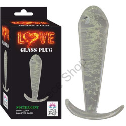12.6 Cm Uzunlukta Özel Tasarım 1 Kalite Anal Tıkaç Karanlıkta Parlayan Özellik  Pürüzsüz ANAL PLUG LOVE GLASS PLUG 12.6 Cm Uzunlukta Özel Tasarım 1 Kalite Anal Tıkaç Karanlıkta Parlayan Özellik  Pürüzsüz ANAL PLUG LOVE GLASS PLUG