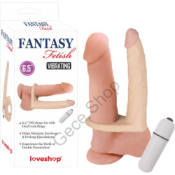 ikili ilişki İiçin Kullanım Ereksiyon Etkili 16.5 Cm  Titreşimli - Titreşimsiz Kullanım FANTASY FETİSH VİBRATİNG