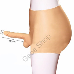 18 Cm Penis Uzunluğunda Şort Model Yıkanabilir Silikon Kadın Erkek Kullanıma Uygun GİYİLEBİLİR BELDEN BAĞLAMALI PENİS 18 Cm Penis Uzunluğunda Şort Model Yıkanabilir Silikon Kadın Erkek Kullanıma Uygun GİYİLEBİLİR BELDEN BAĞLAMALI PENİS