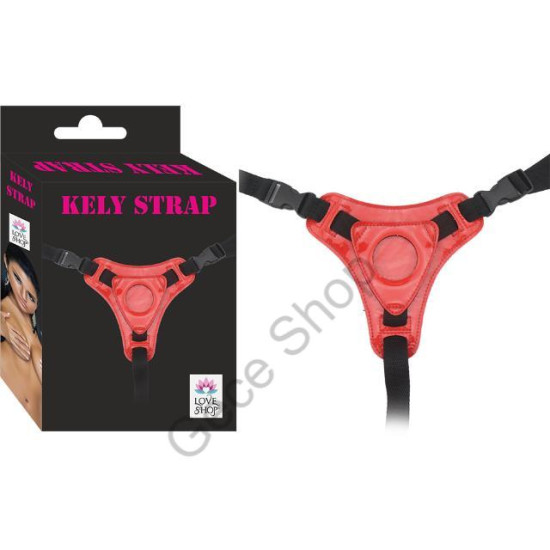 Belden Bağlamalı Deri Kemer  Ayarlanabilir Özellikli Rahat Kullanım Strapon Kemeri KELY STRAP