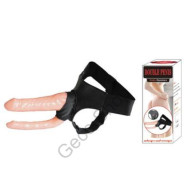 Çift Kullanım Belden Bağlamalı Anal Vajinal Giriş için  İçi Boş Penis  DOUBLE PENİS İÇİ BOŞ ÇATAL