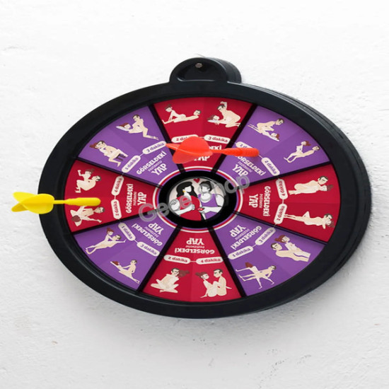 Erotik Kamasutra Dart Oyunu – Yetişkinlere Özel Cesur Bir Hedef!