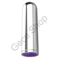 Güçlü Titreşimli Metal 10 Farklı Fonksiyonlu Klitoris uyarıcılı Kurşun Vibratör