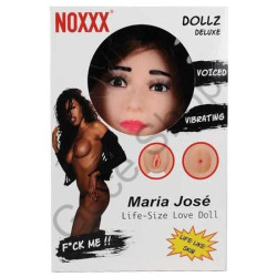 Maria Jose Dolgu Kafalı Realistik Vajina ve Anüslü Şişme Kadın – Gerçekçi Dokunuş ve Kusursuz Deneyim