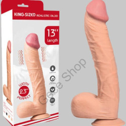 33 Cm Boyunda Gerçekçi Damarlı ten dokusunda Testisli Strapon Kemerlere Uyumlu Dildo Penis REALİSTİK DİLDO 13'