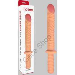 40 CM  ULTRA BÜYÜLK BOY REALİSTİK TEN DOKUSUNDA GERÇEKÇİ DAMARLI YAPIDA  DİLDO PENİS REALİSTİK DİLDO 16'