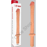 45 CM ULTRA BÜYÜK BOY ESNEK YAPIDA REALİSTİK TEN DOKUSUNDA DİLDO PENİS  REALİSTİK DİLDO 18'