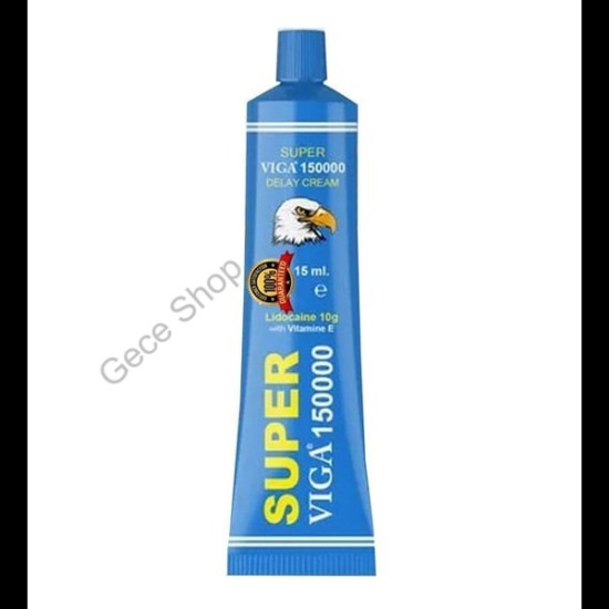 Erken Boşalma Önleyici Krem Geciktirici Özellikte Kullanımı Kolay Krem VIGA 150000 DELAY CREAM