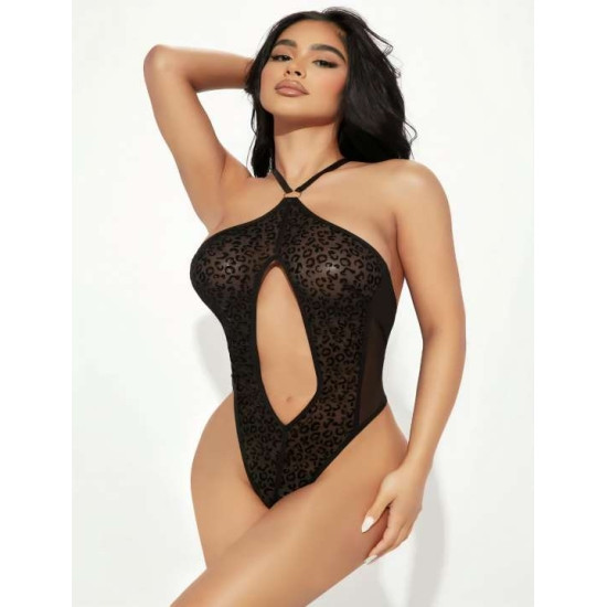 Siyah Seksi babydoll Siyah Fantezi Giyim