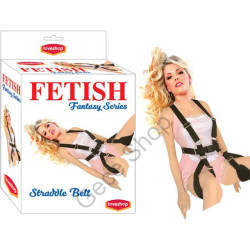 Fantazi Fetiş Ayarlı Kemerli Bacak Boyun Bağlama Pozisyon Seti FETİSH STRADDLE BELT