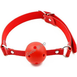 Fetiş Bdsm Ağız Topu Kırmızı