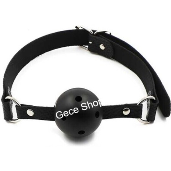 Fetiş Bdsm Ağız Topu Siyah