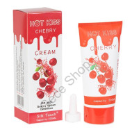 Kiraz Aromalı Yetişkin Kadın Erkek Kullanım Tahriş Etmeyen Yapıda Fantazi Yetişkin Oyuncaklarda Kullanıma Uygun Meyve Aromalı KAYGANLAŞTIRICI HOT KİSS CHERRY-200ML