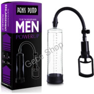 Power Up Man Erkekler İçin Manuel Tetikli Penis Pompasi 20cm Uzunluğunda