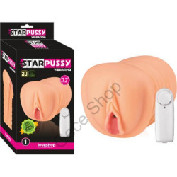 REALİSTİK DOKUDA TITREŞİMLİ VAGİNA MASTÜRBATÖR STAR PUSSY MASTÜRBATÖR