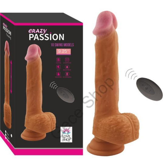 10 mod Güçlü Titreşim 360 derece Rotasyonlu Usb Şarjlı 23.9 cm Boy Yıkanabilir Vantuzlu Belden Bağlamalı Kemere Uyumlu  Kumandalı Vibratör Dildo Penis  10 mod Güçlü Titreşim 360 derece Rotasyonlu Usb Şarjlı 23.9 cm Boy Yıkanabilir Vantuzlu Belden Bağlamalı Kemere Uyumlu  Kumandalı Vibratör Dildo Penis